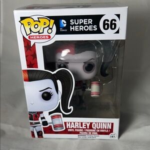Funko Pop DC Comics Harley Quinn Roller Derby Vinyl Figure #66